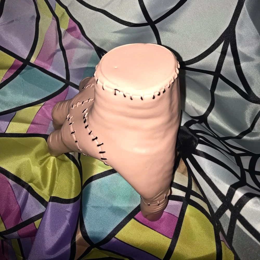 Wednesday Addams Flag/Backdrop and “Thing” Set (VERY gently used) - Picture 6 of 9